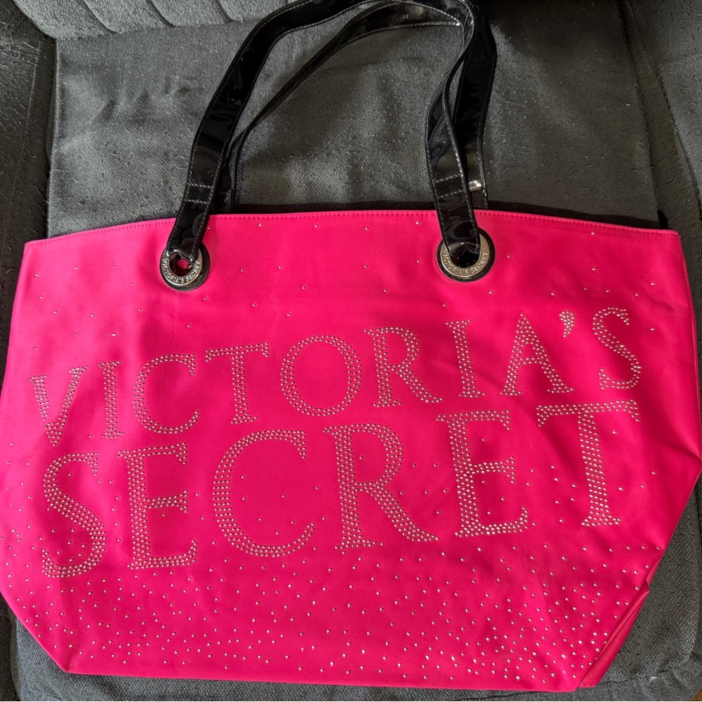Victoria's Secret Pink with Rhinestones Tote